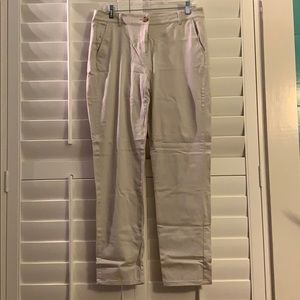 JJill Straight Leg Khaki Pants—never worn-Size 10